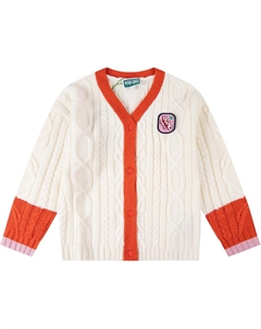 Свитер цвета слоновой кости детский Kenzo