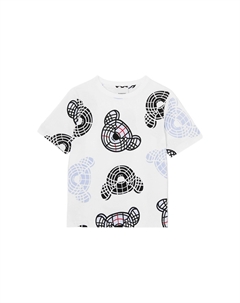 Детская футболка, белая Burberry