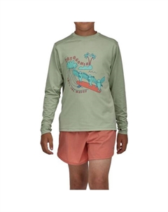 Детская футболка, Желтый/Мелированный желтый Patagonia