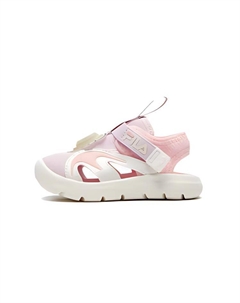 Антискользящие износостойкие низкие детские туфли фиолетовые розовые для малышей Fila kids