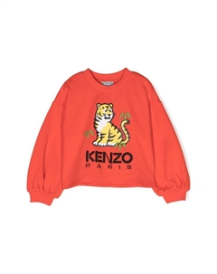 Детский свитшот, красный Kenzo