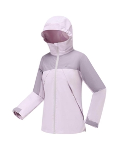 SH500 QUECHUA Комплект из двух курток для подростков, комплект из двух предметов (светлый сиреневый + дымчато-розовый) Decathlon