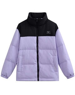 Детская пуховая куртка светло-фиолетовая Mizuno