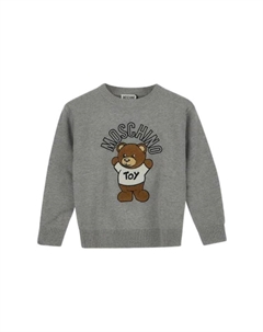 Детский свитер, серый Moschino