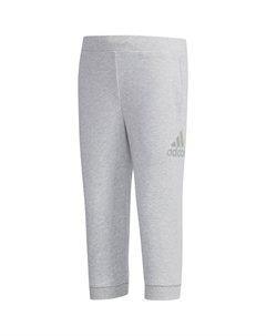 Брюки светло-серый меланж для детей 3-7 лет Adidas
