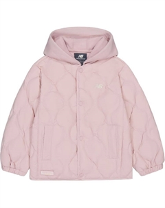 Пуховик розовый детский New balance
