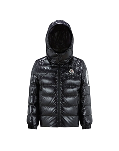 Пуховик черный детский Moncler