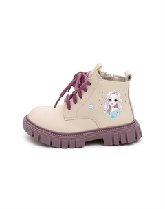 Скользостойкие ботинки Ecru, Black Kids', тонкая хлопковая футболка Ecru Budding