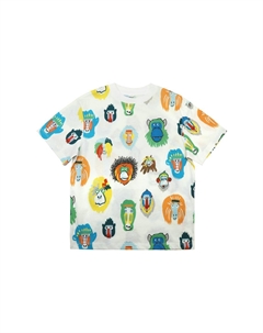 Детская футболка, разноцветная Stella mccartney