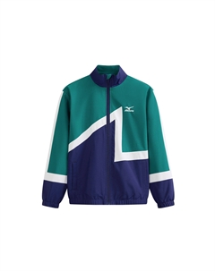 Детская куртка, зеленая Mizuno