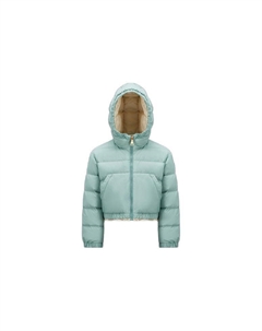 Детская пуховая куртка, Аква-зелёная Moncler