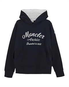 Детский свитшот, синий Moncler