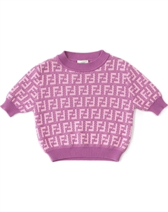 Детский свитер, розовый Fendi