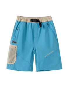 Японский стиль Легкие Трендовые Шорты Синий Asics