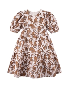 Детское платье, оранжевое Kenzo