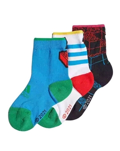 Носки 3 пары Мультиколор Детские Adidas