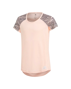 Футболка школьная, розовая Adidas