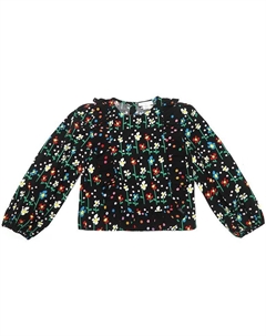 Детская футболка, черная Stella mccartney