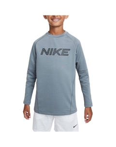 Футболка детская Dri FIT с длинным рукавом для тренировок Дымчато-серый Kids' Nike