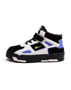 Противоскользящие, Износостойкие, Утепленные Высокие Детские Скейтбординговые Кроссовки Black Rice Kids', Black Rice-С Флисовой Подкладкой Warrior