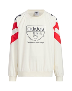 Футболка FW24 цвета слоновой кости для подростков Adidas originals