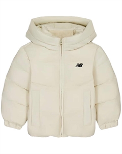 Детская пуховая куртка, белая New balance