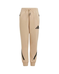 Детские вязаные спортивные штаны Одежда Детская одежда Z.N.E. суженные к низу бежевые Adidas