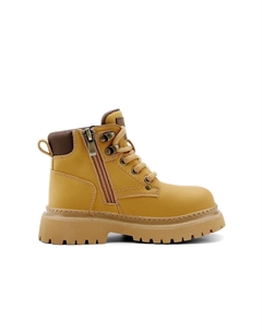 Детские повседневные ботинки Kids, теплый коричневый - тонкий хлопок Jeep