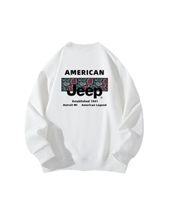 Унисекс худи, черный Jeep