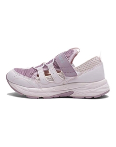 Детские беговые сандалии с амортизацией и дышащей структурой розово-фиолетовые Asics