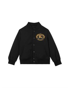 Куртки и пальто SS23 Черные Детские Burberry