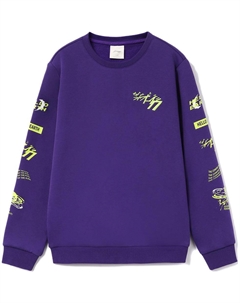 Толстовка Sports Life Collection в новом пурпурном цвете Lakers для детей Li-ning