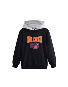 Детская толстовка, черная Mizuno