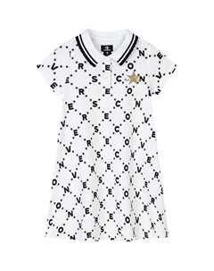 Детское платье белое для детей 3-7 лет Converse