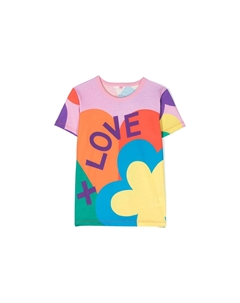 Детская футболка, разноцветная Stella mccartney