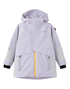 Пуховик фиолетовый подростковый Asics