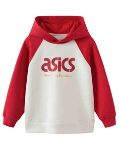 Свитшот Urban Light Trend белый красный подростковый Asics
