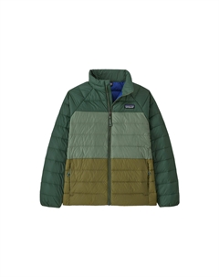 Детская утепленная куртка, синяя Patagonia