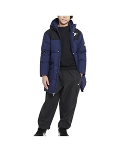 Куртка пуховая темно-синяя подростковая Nike