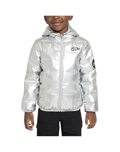 Пуховик серебристый для детей 3-7 лет Nike