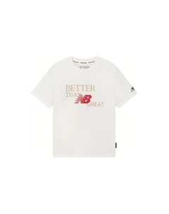 Футболка детская, цвет слоновая кость New balance