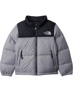 Пуховик серо-белый детский The north face