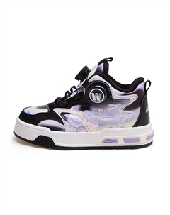 Противоскользящие, Износостойкие, Утепленные Высокие Детские Скейтбординговые Кроссовки Черные Детские, С Подкладкой из Флиса Warrior