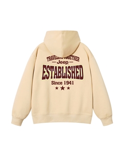 Детская толстовка, цвет вересково-серый (с флисовой подкладкой) Jeep