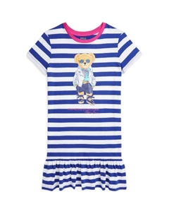 Детская поло Ralph Lauren сине-белое Polo ralph lauren