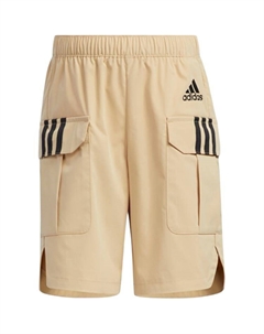 Детская короткая футболка, хаки Adidas