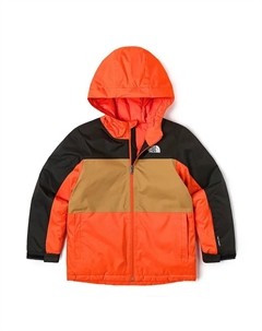 Пуховик оранжевый для подростков The north face