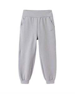 Спортивные вязаные спортивные брюки серые подростковые Asics