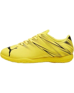 Attacanto Низкие Детские Футбольные Ботинки Желтый Дети Puma