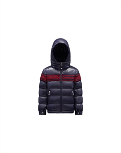 Детская пуховая куртка, темно-синяя Moncler